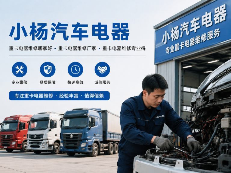 尚志为重卡运输提供电器维修方案